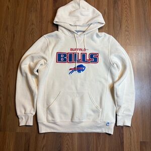 Y2K Buffalo Bills Cream Hoodie